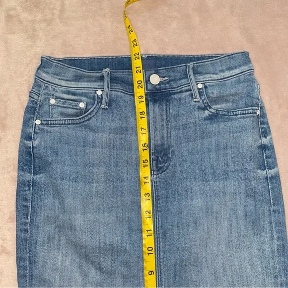 Mother the peg step fray skirt size 24 - Picture 15 of 15